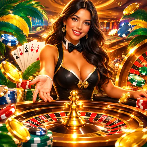 Cúpulas de vidro fechadas com os dados do Player e do Banker antes do sorteio